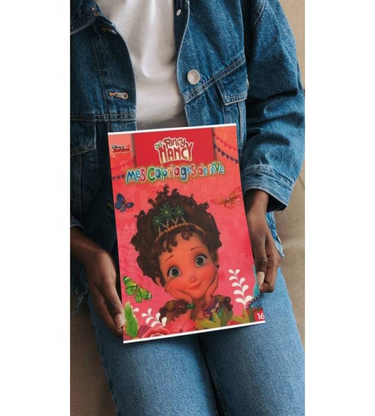 Pack de 4 Livres Educatif de Coloriage Filles avec 6 Crayons de Couleurs Gratuit